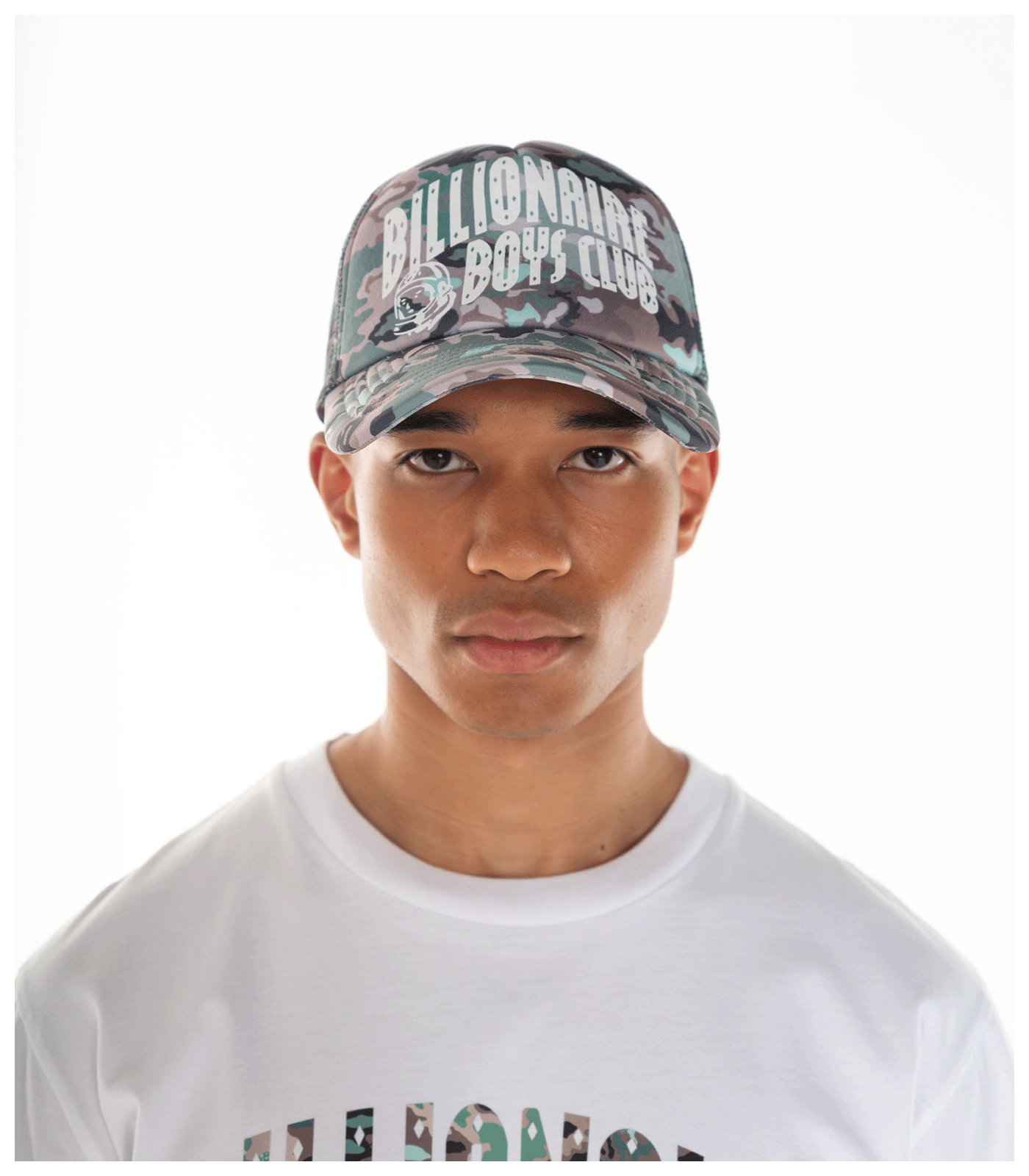 Billionaire boys club camo hat sales