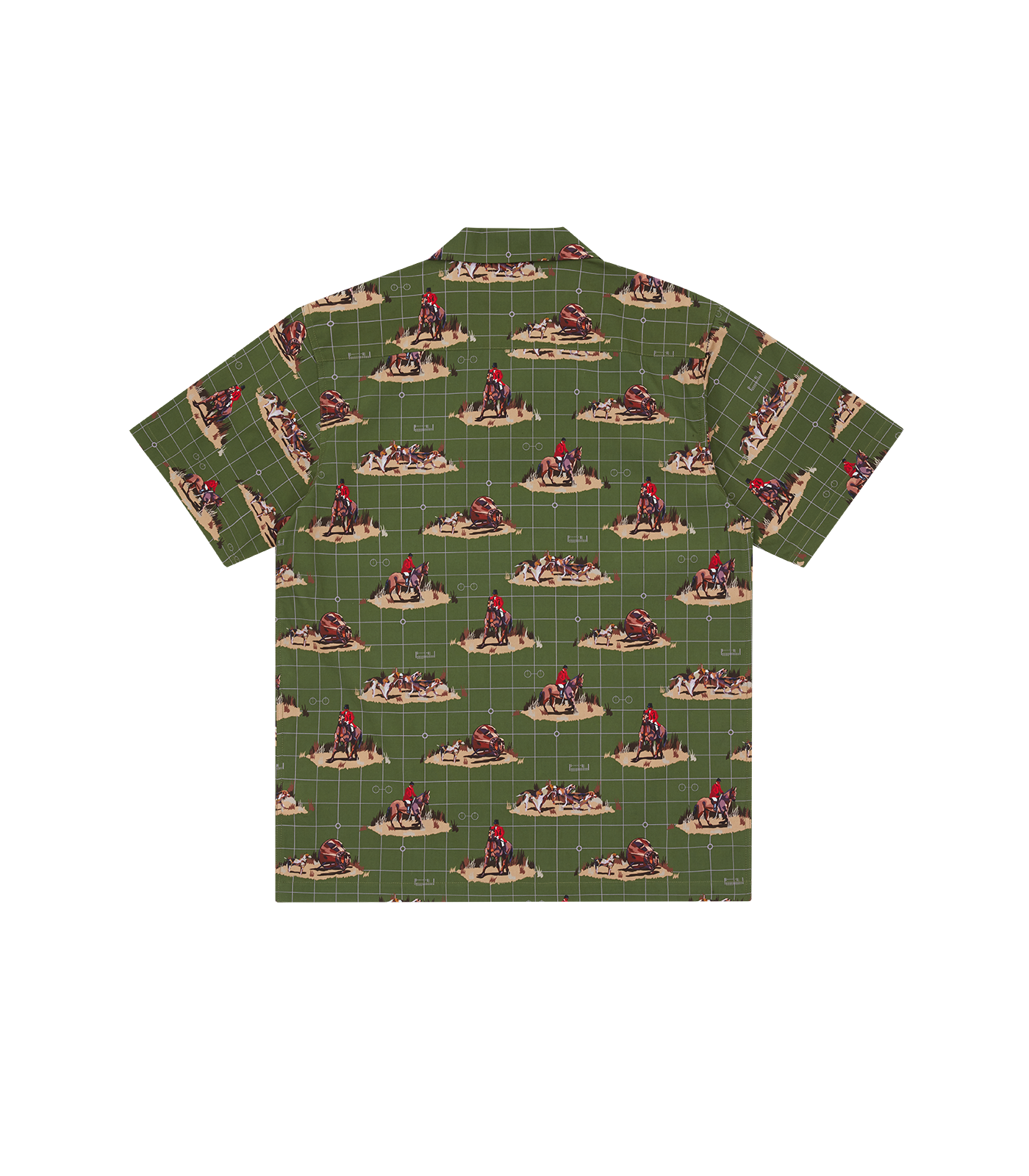 Gucci camp top collar shirt