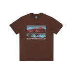 MOUNTAINSCAPE T-SHIRT - BROWN