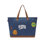 PATCHES TOTE BAG - NAVY