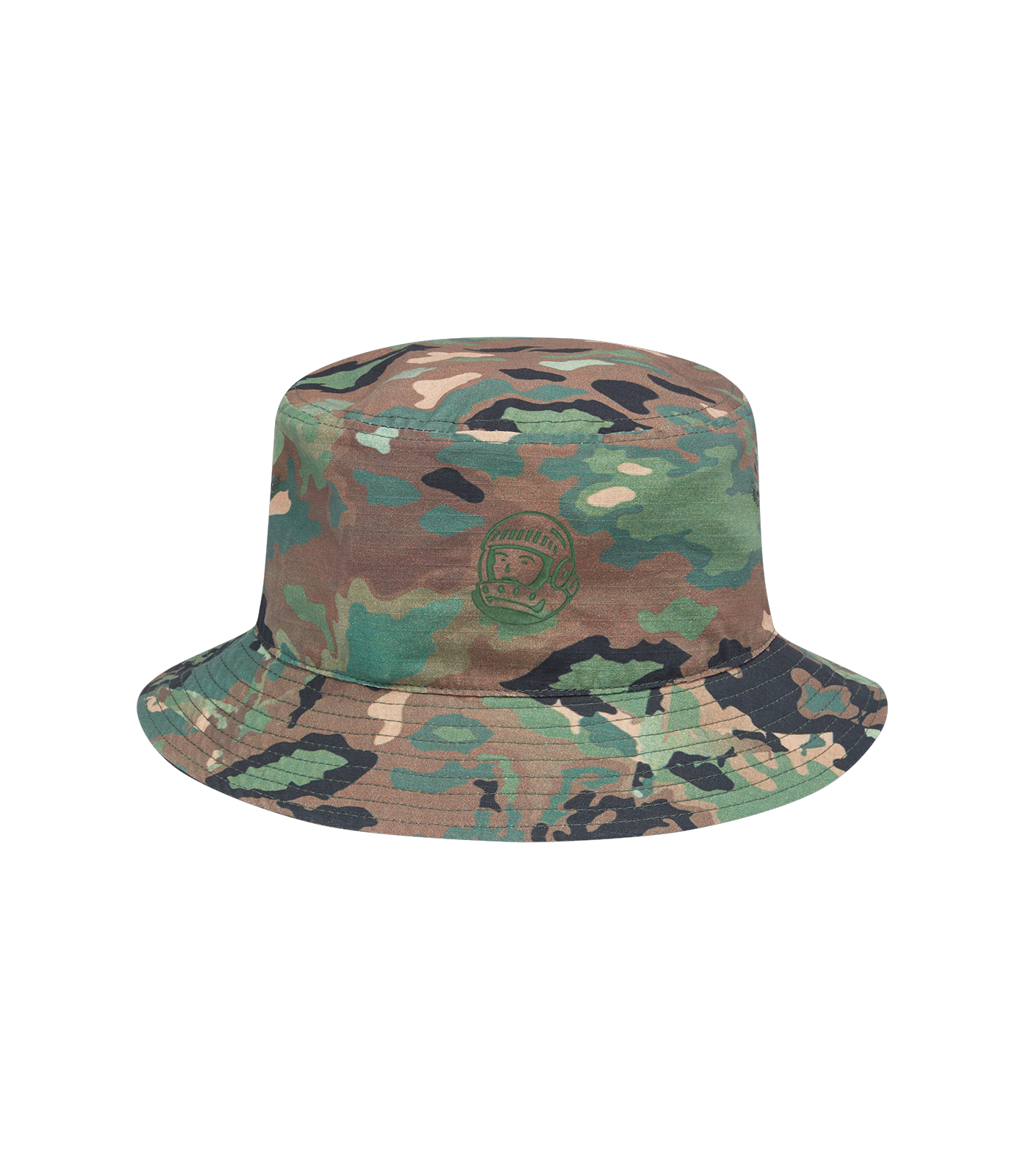 Army camo top bucket hat