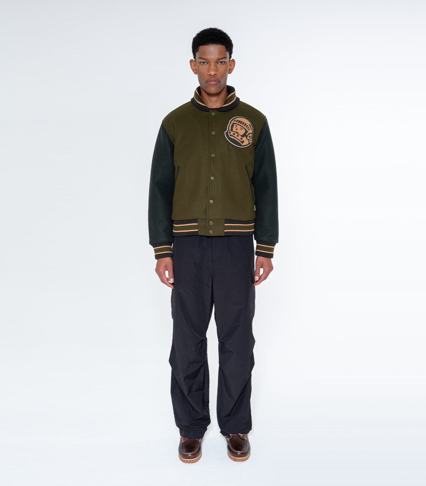 ASTRO VARSITY JACKET GREEN Billionaire Boys Club