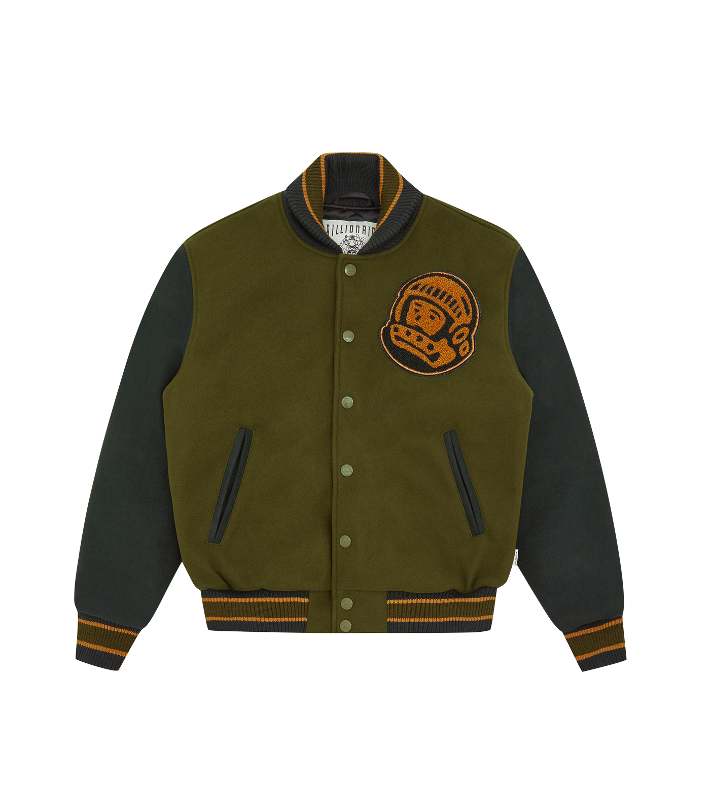 Green and gold clearance varsity jacket