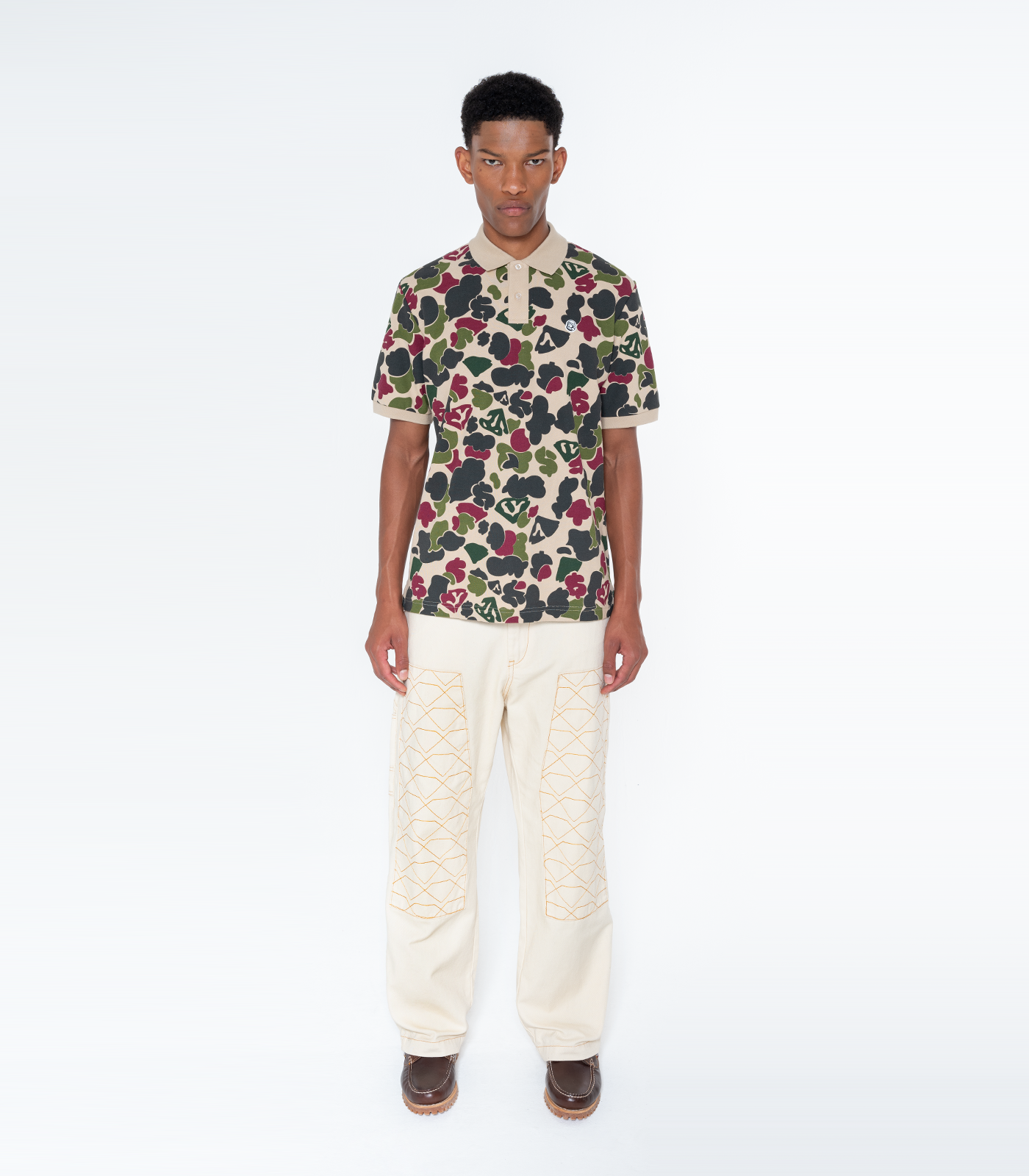 DUCK CAMO POLO SHIRT MULTI CAMO Billionaire Boys Club