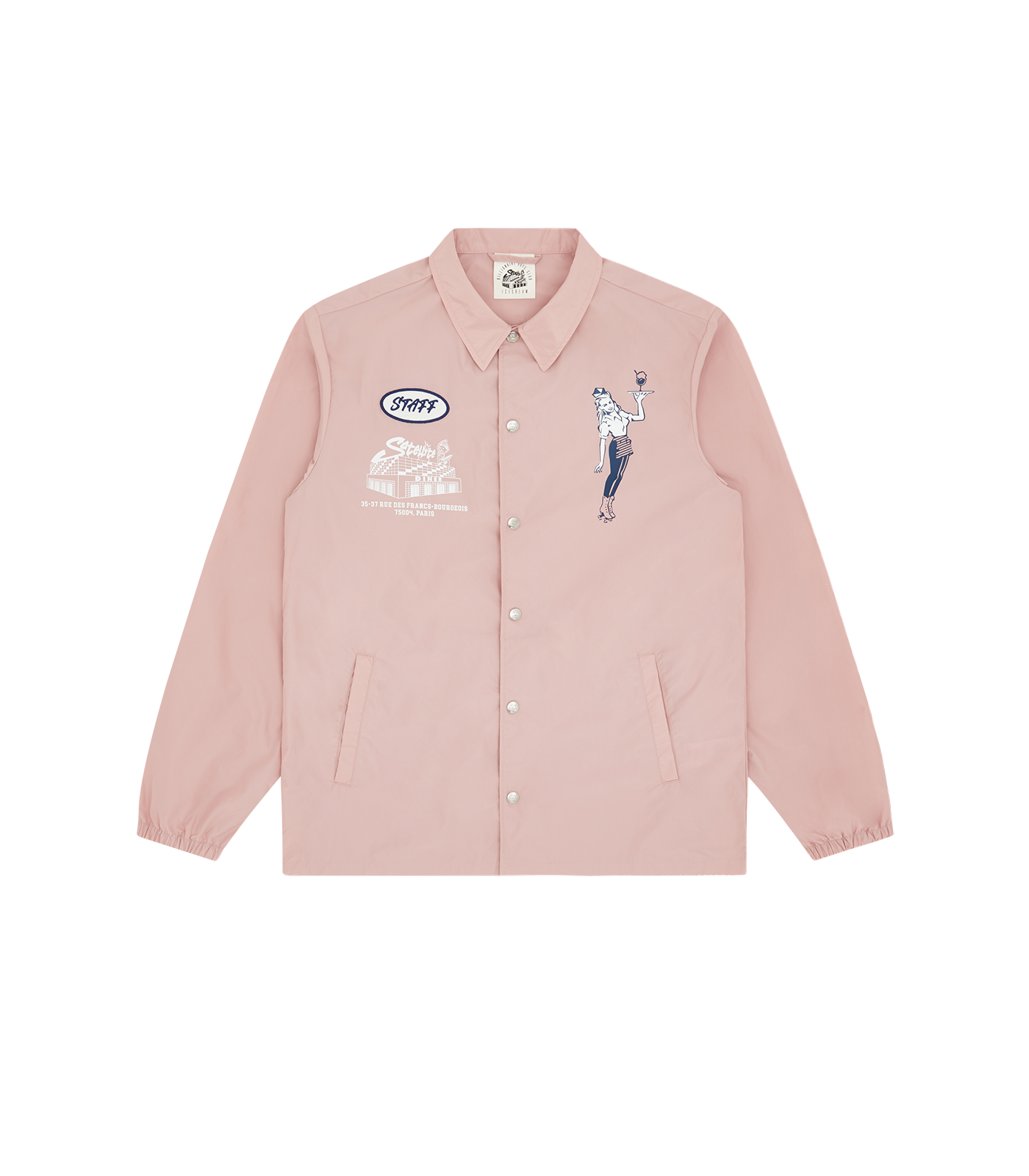Pink coach jacket Clearance