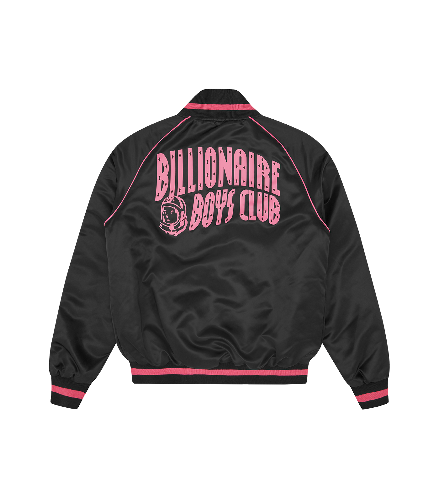 Pink and black bomber jacket clearance