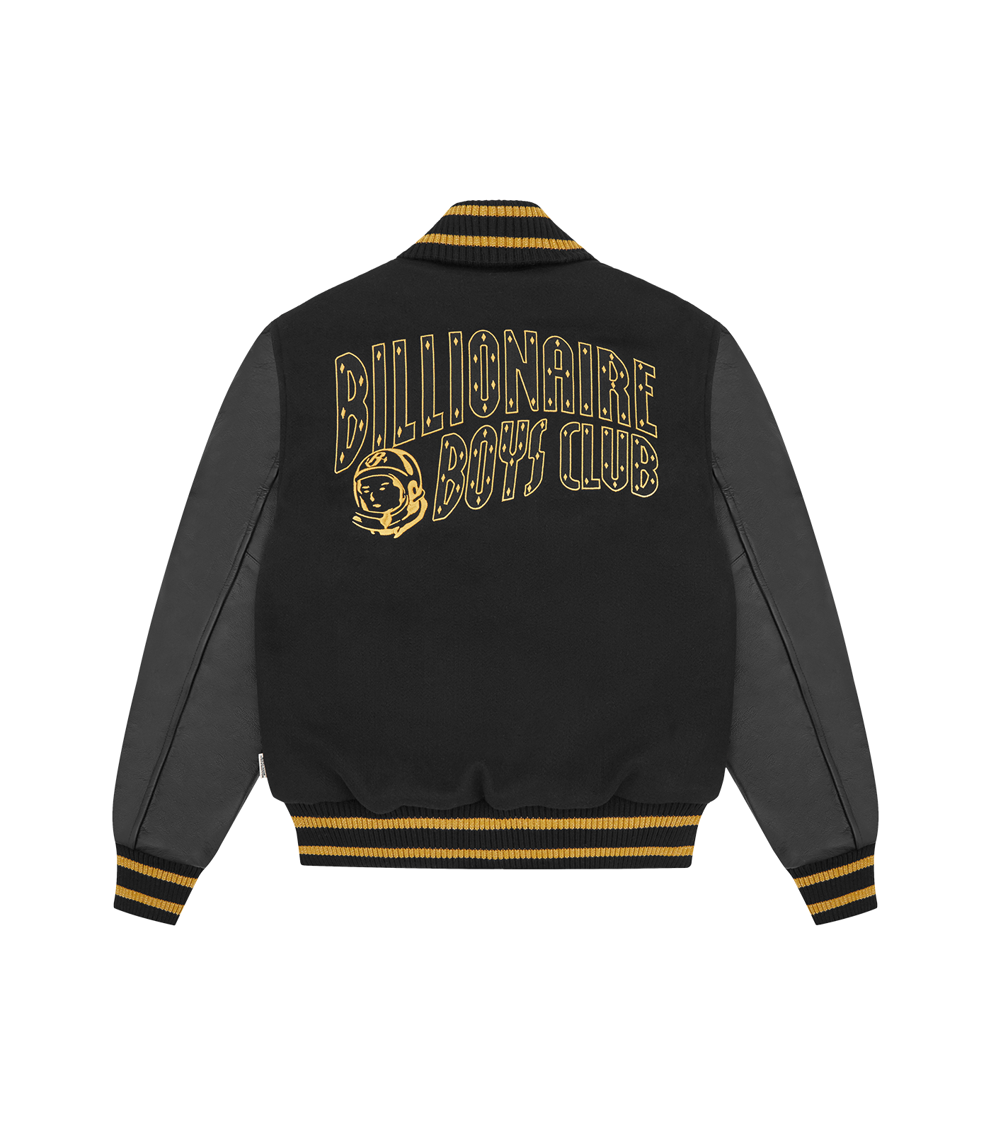 Black baseball jacket leather sleeves online