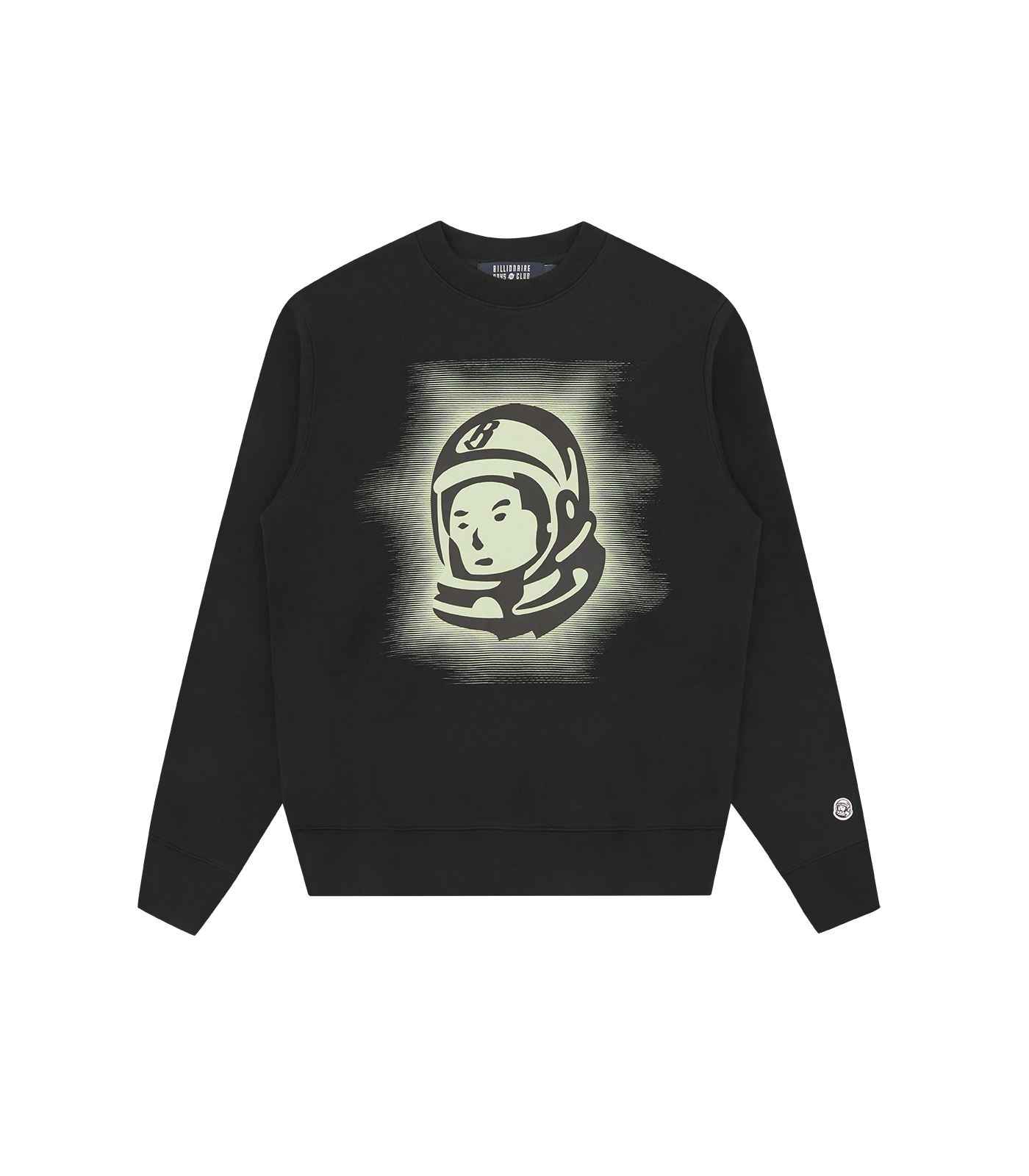 GLOW ASTRO CREWNECK BLACK