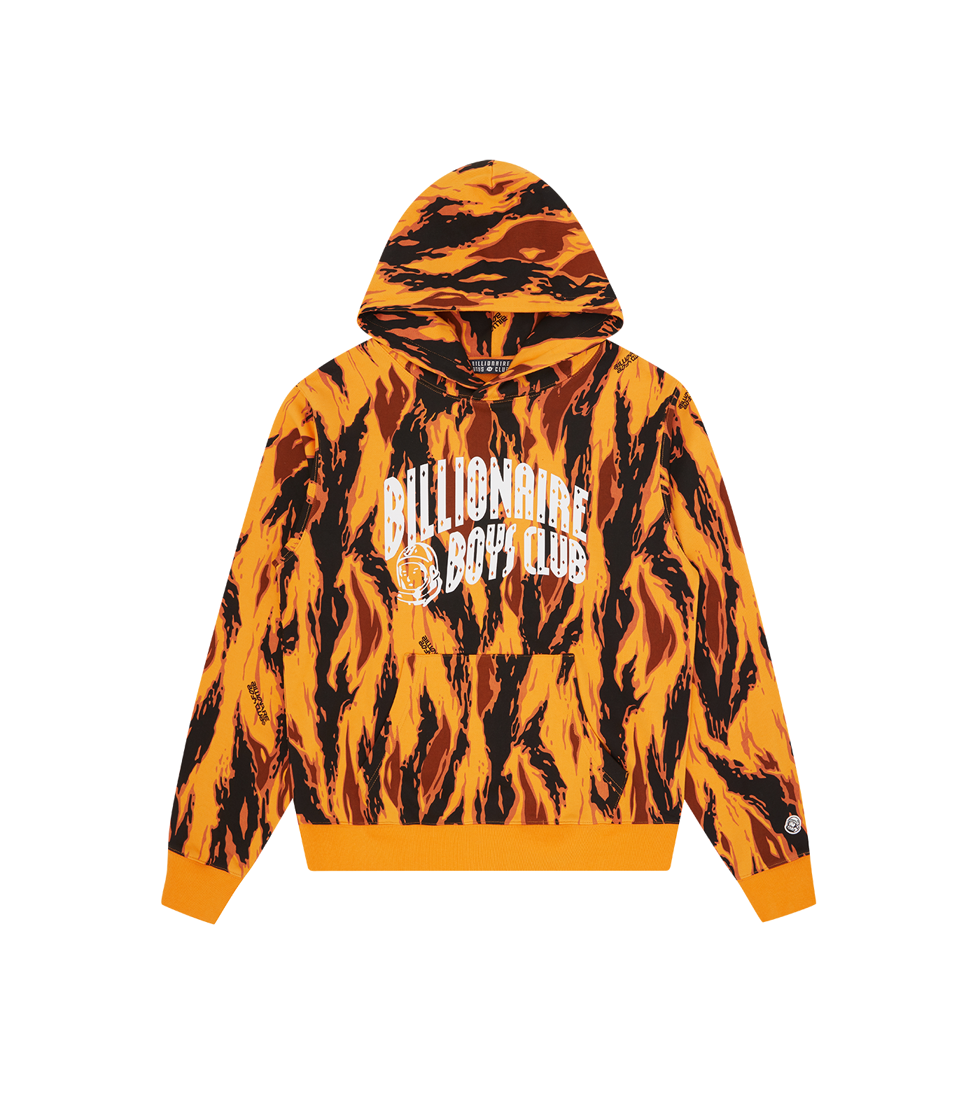 ARCH LOGO CAMO POPOVER HOOD ORANGE CAMO Billionaire Boys Club