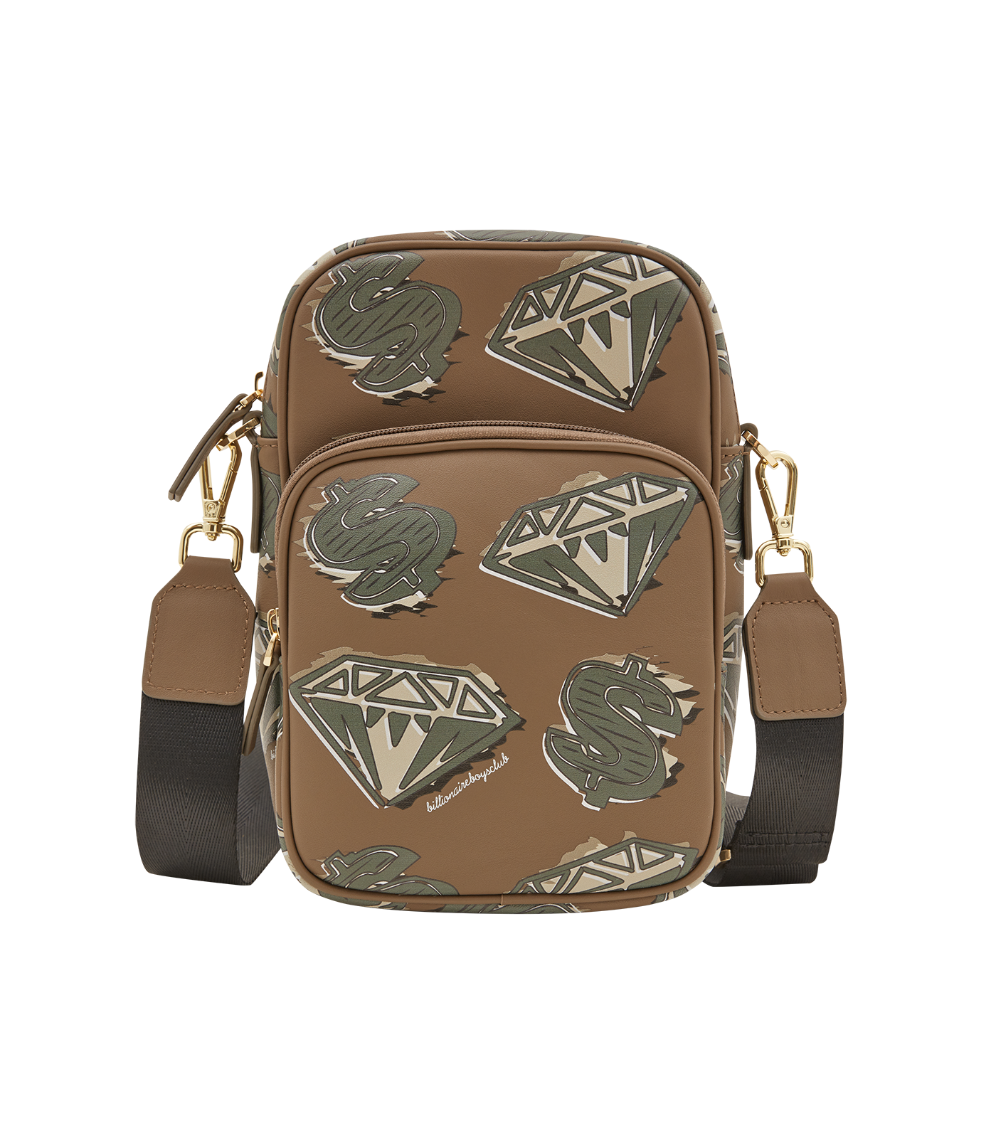 DIAMOND DOLLARS SIDE BAG KHAKI Billionaire Boys Club
