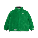FIRST DOWN REVERSIBLE BUBBLE DOWN JACKET - GREEN/BLACK