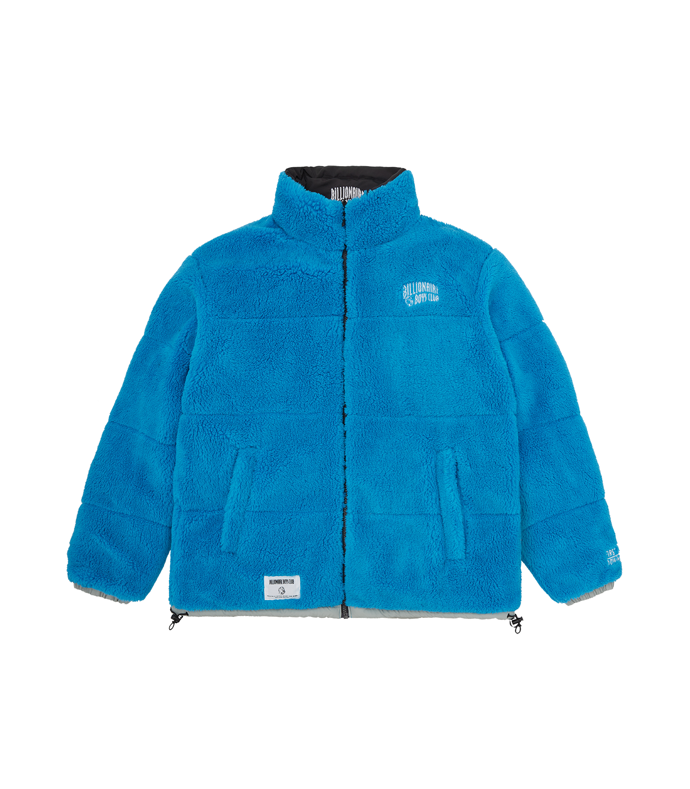 FIRST DOWN REVERSIBLE BUBBLE DOWN JACKET BLUE GREY Billionaire