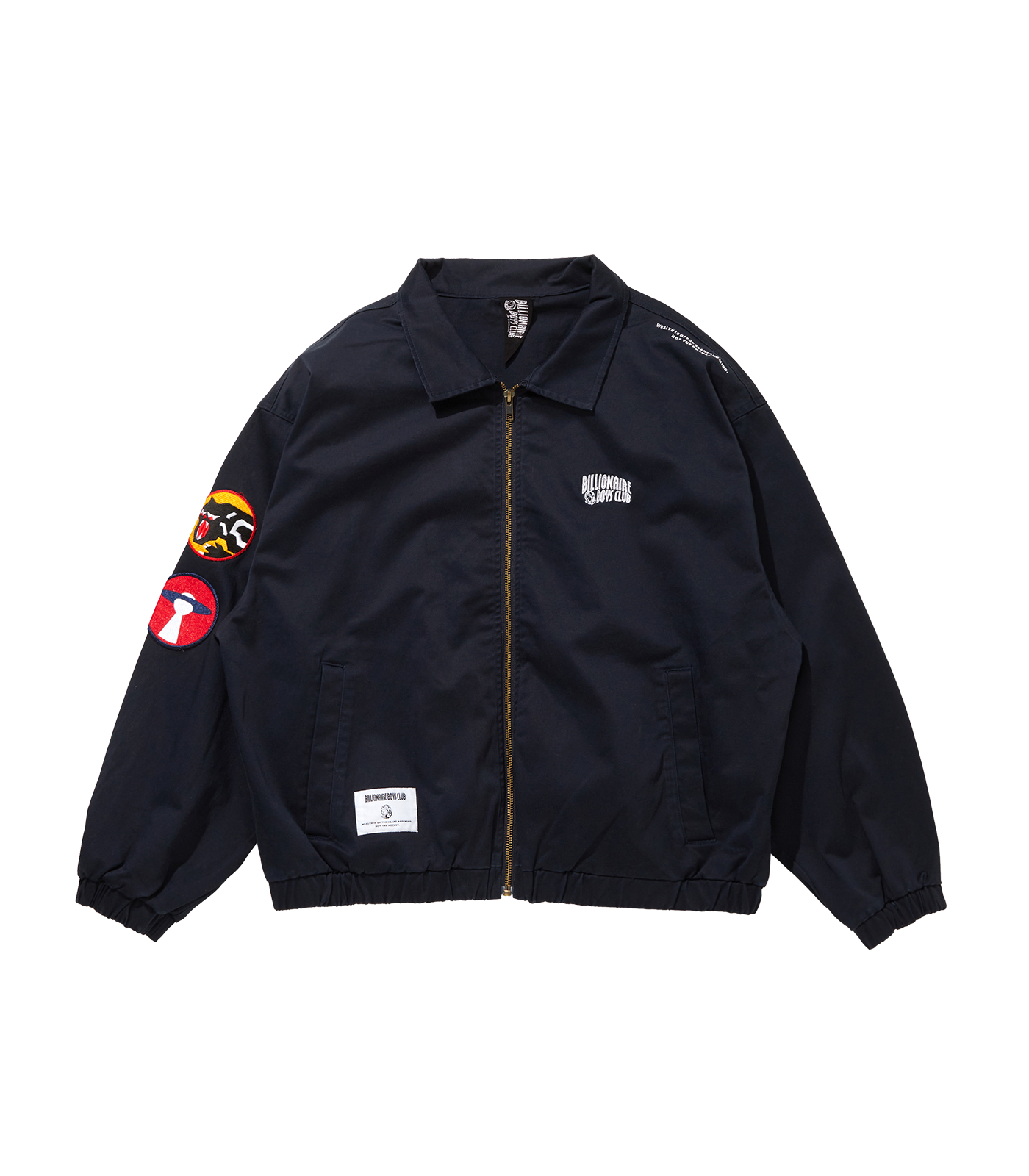 B CAMO ZIP UP BLOUSON - NAVY – Billionaire Boys Club B CAMO ZIP UP BLOUSON - NAVY – Billionaire Boys Club