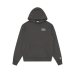 SMALL ARCH LOGO POPOVER HOOD - SPACE GREY