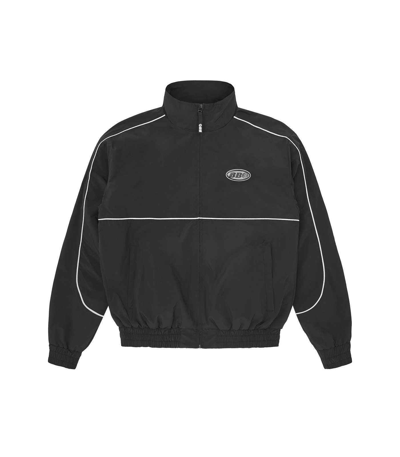 REFLECTIVE BB ASTRO TRACK TOP BLACK Billionaire Boys Club