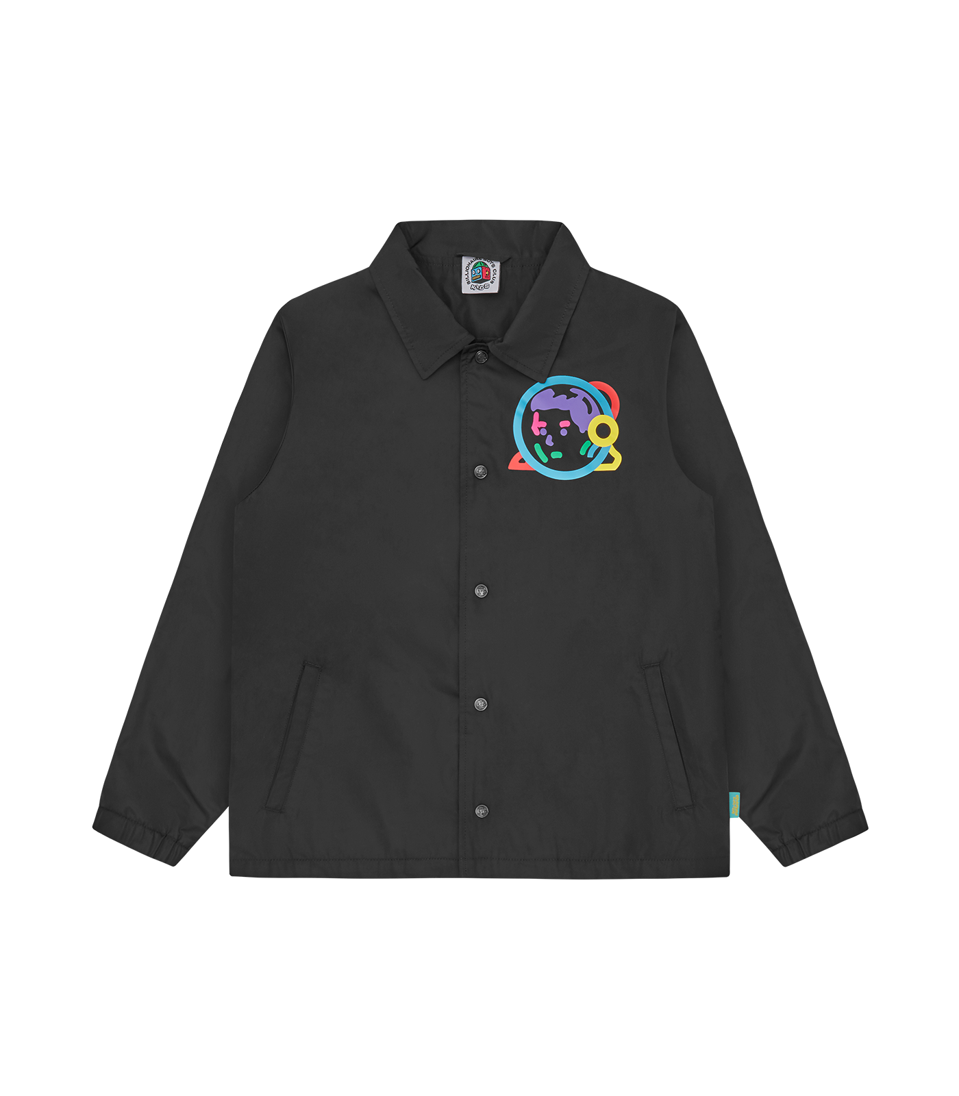 KIDS ASTRO COACH JACKET BLACK Billionaire Boys Club