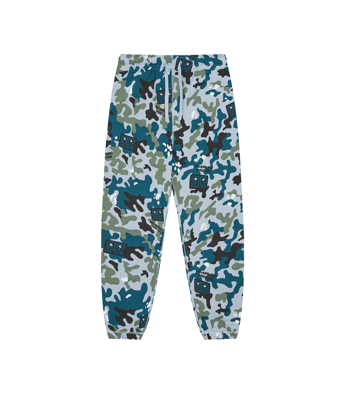 KIDS CAMO SWEATPANTS BLUE CAMO
