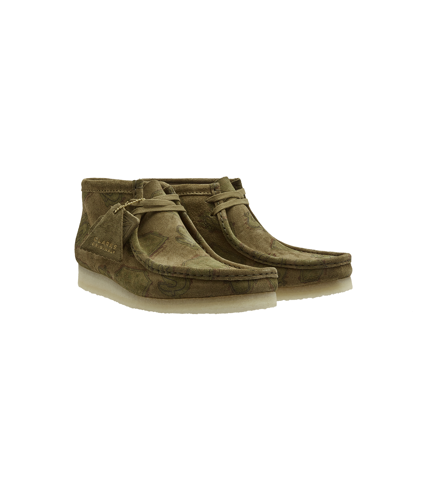 Clarks 2025 green boots