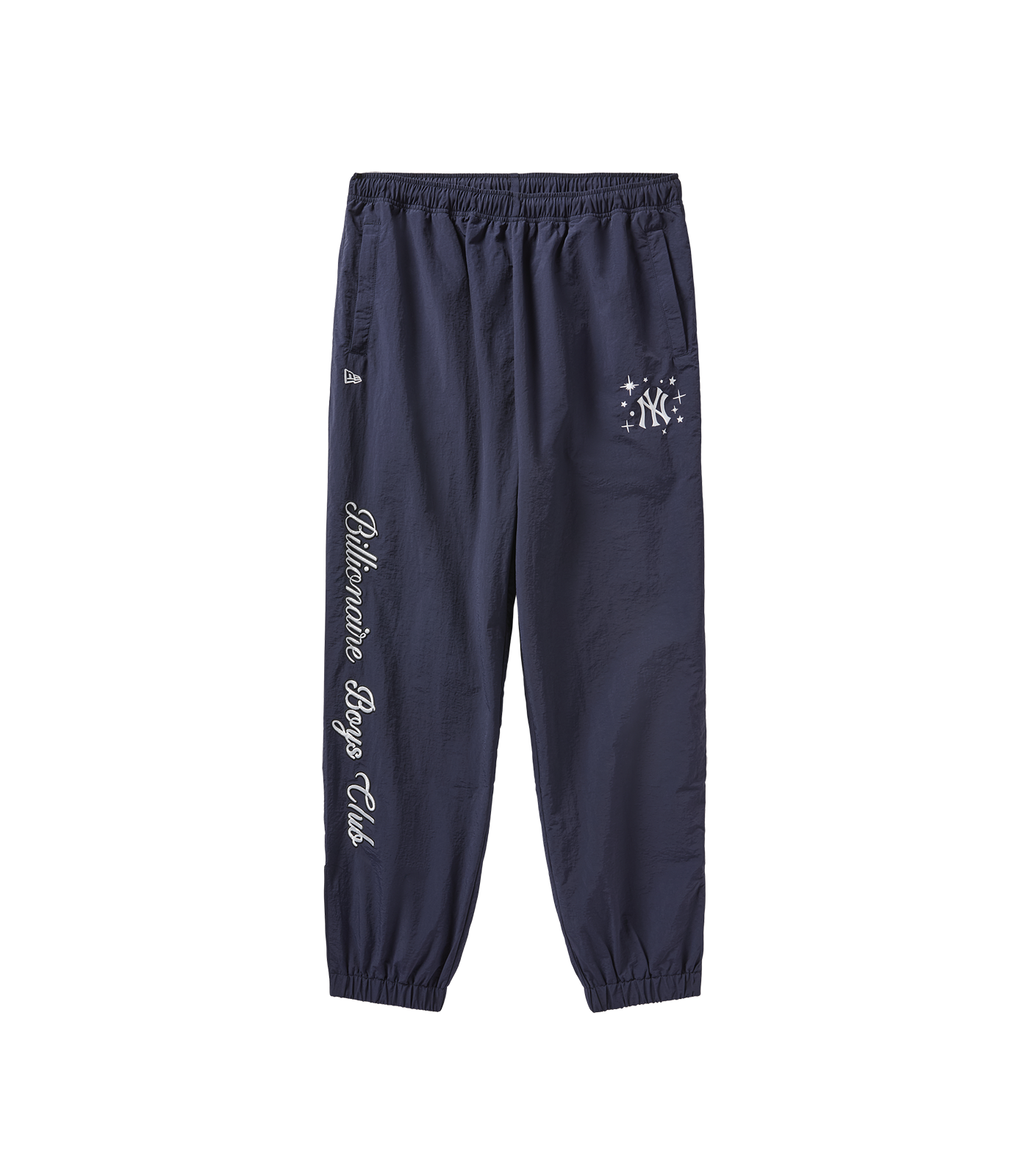 NYY NYLON WINDBREAKER PANTS - NAVY – Billionaire Boys Club