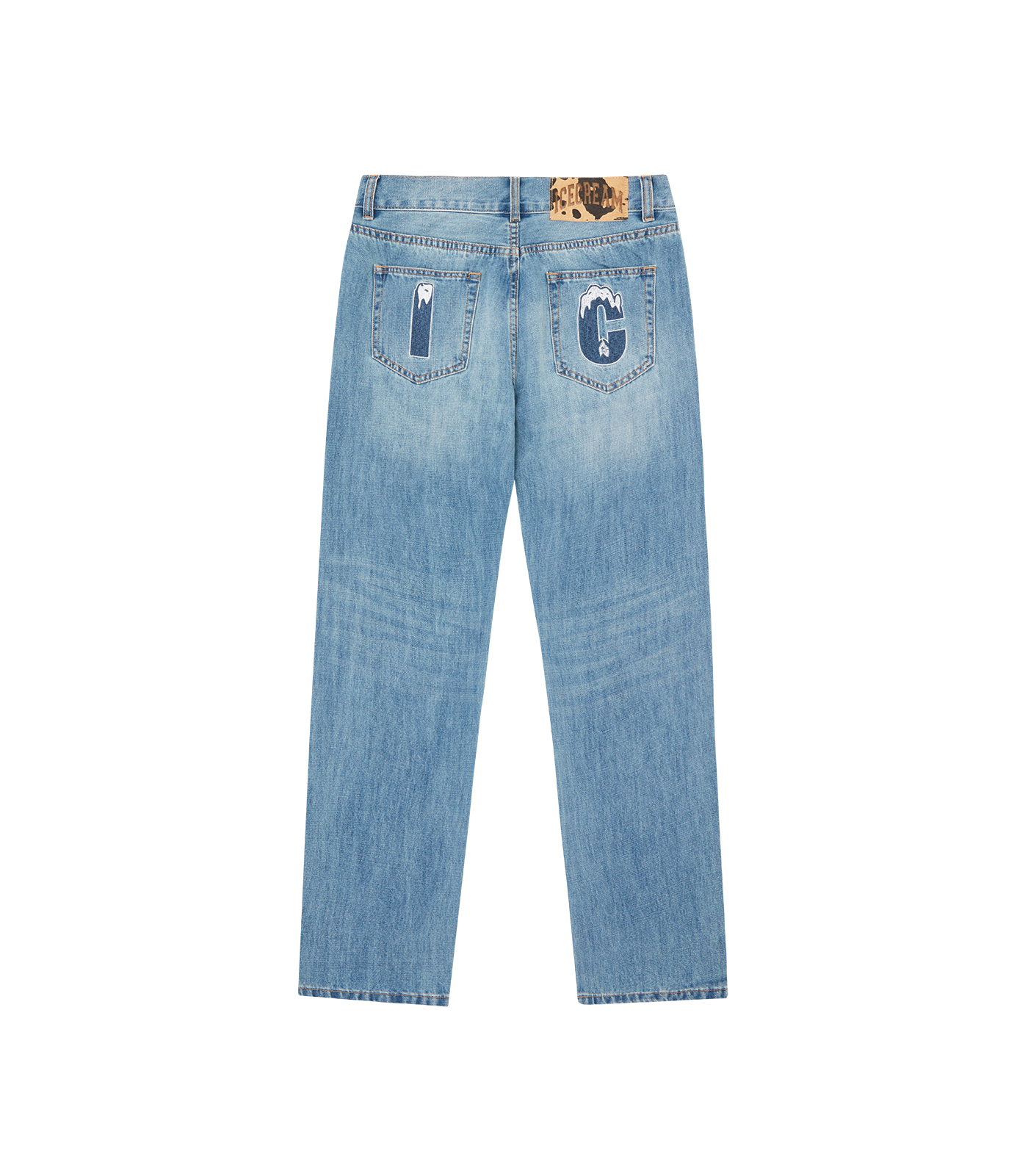 running dog denim jeans BBC ICECREAM デニム running dog denim jeans BBC ICECREAM デニム