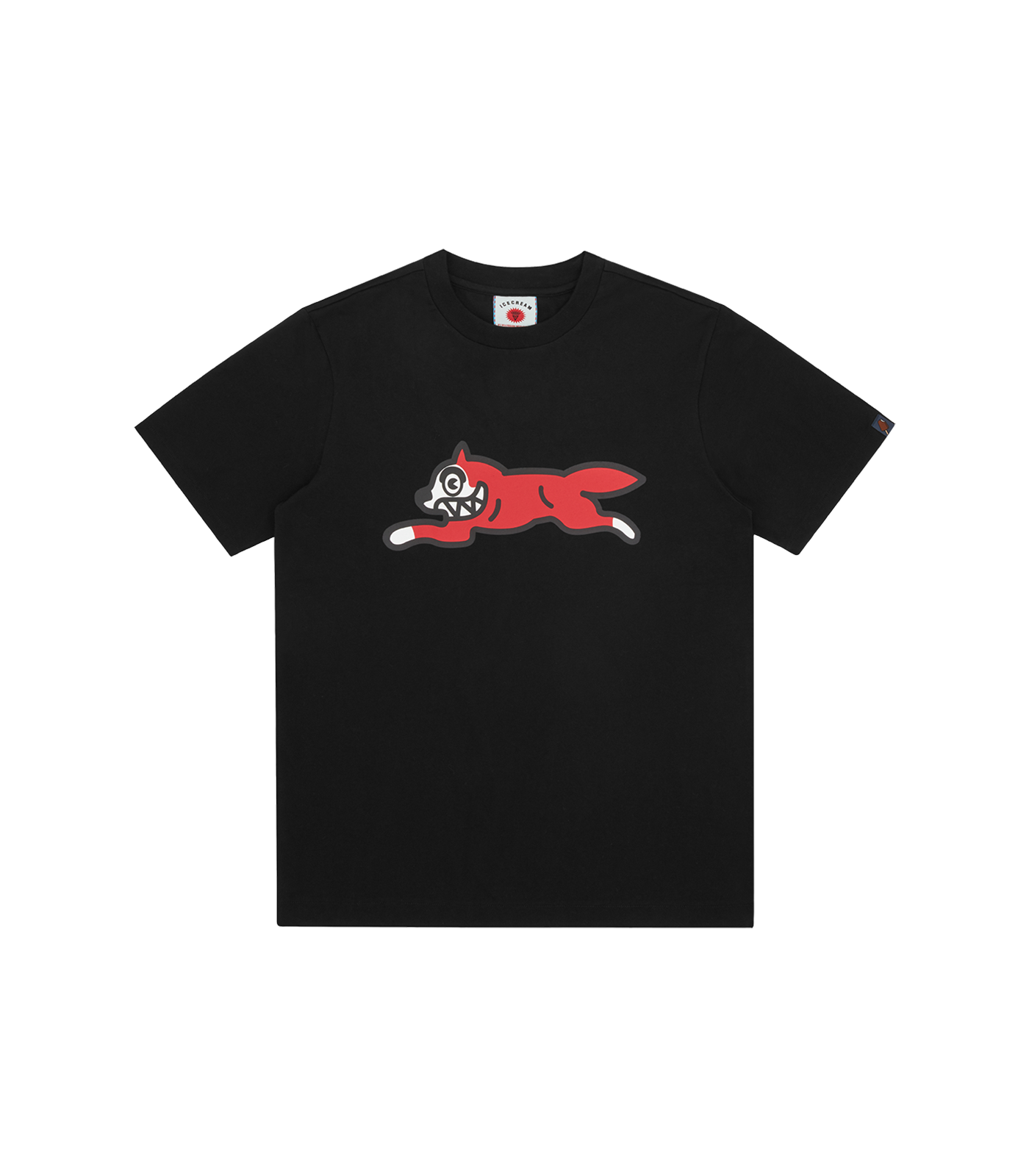 RUNNING DOG T-SHIRT BLACK