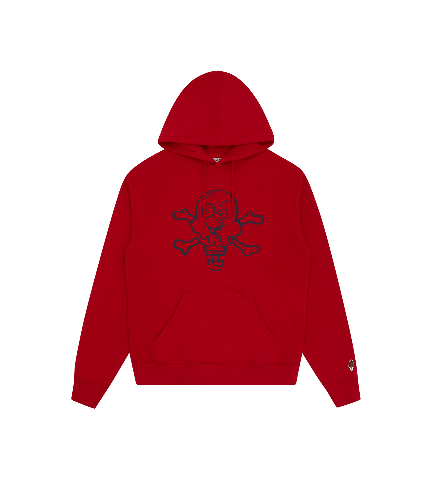 CONES AND BONES POPOVER HOOD RED Billionaire Boys Club
