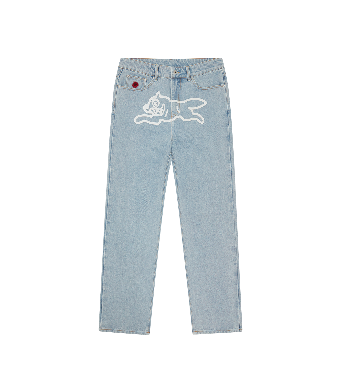 Cream 2024 wash denim