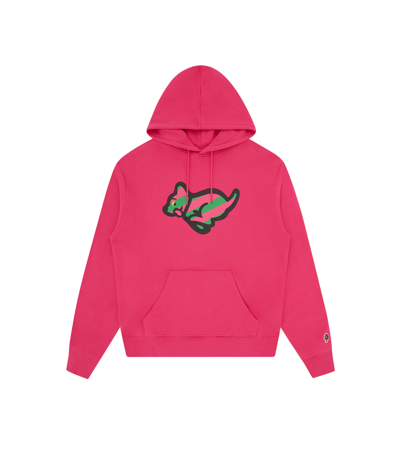 RUNNING PUPPY POPOVER HOOD PINK Billionaire Boys Club