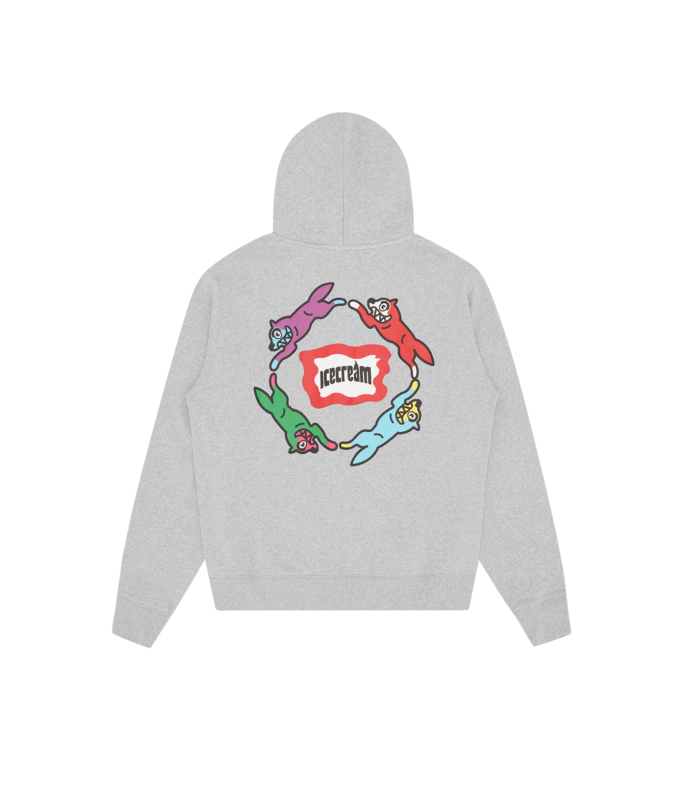 ROUNDABOUT ZIP THROUGH HOOD HEATHER GREY Billionaire Boys Club