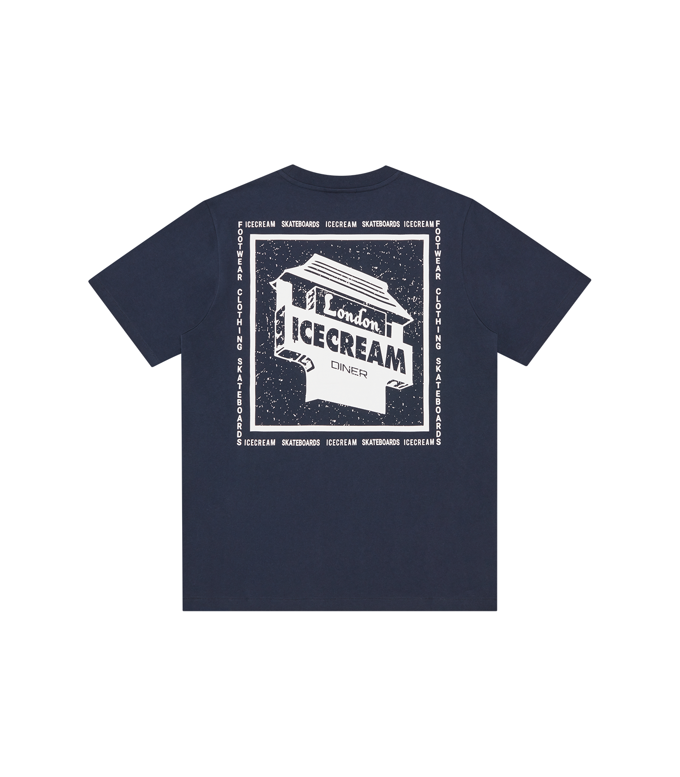 ICECREAM WORLD TOUR T-SHIRT NAVY