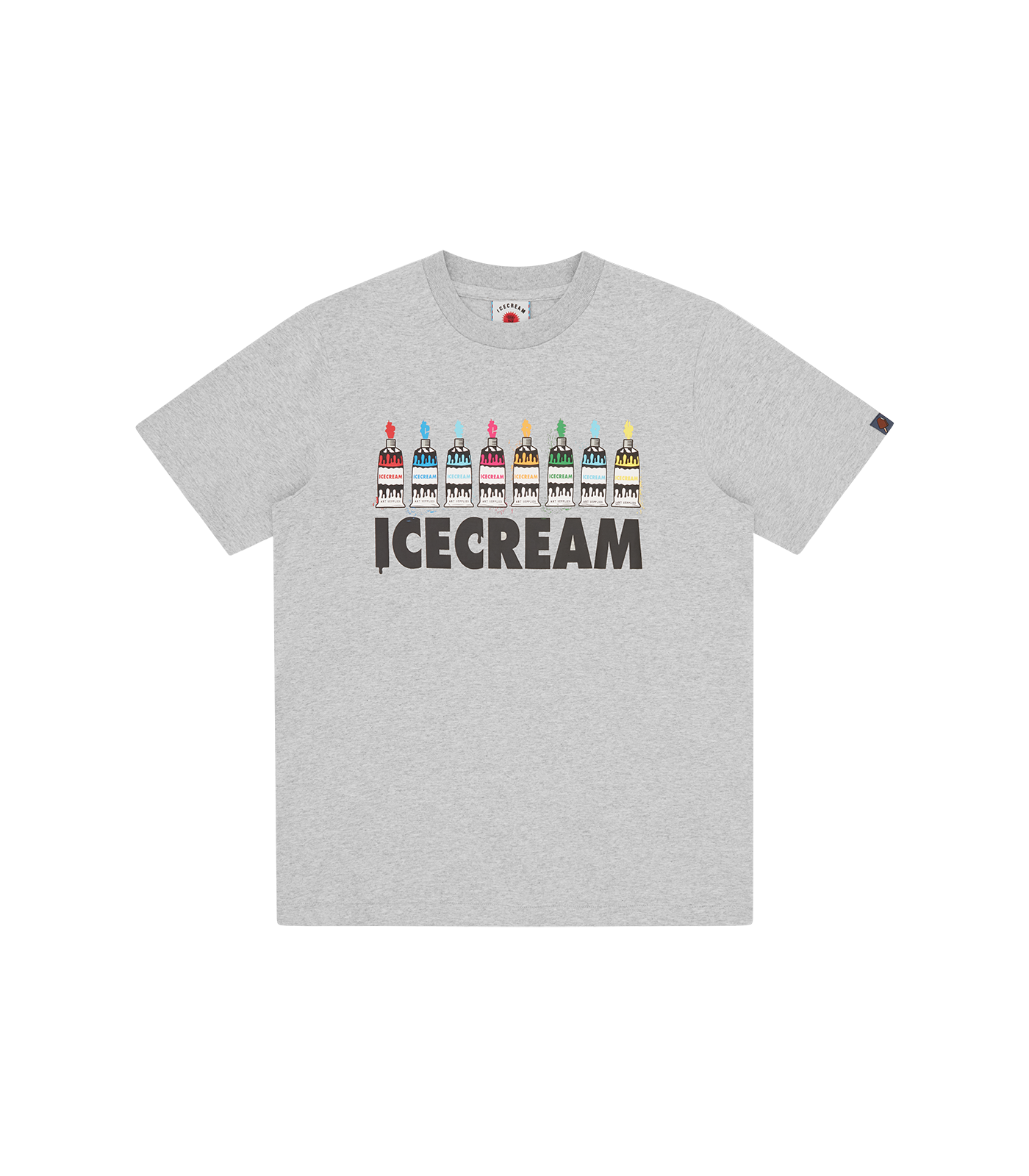 ART SUPPLIES T-SHIRT HEATHER GREY