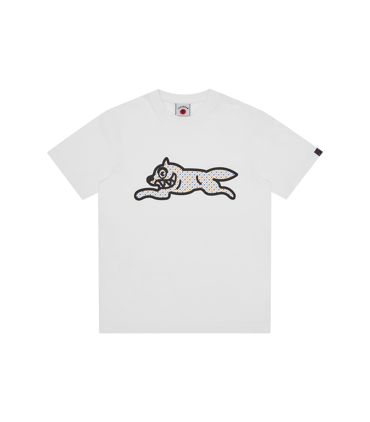 POLKA DOT RUNNING DOG T-SHIRT - WHITE – Billionaire Boys Club POLKA DOT RUNNING DOG T-SHIRT - WHITE – Billionaire Boys Club