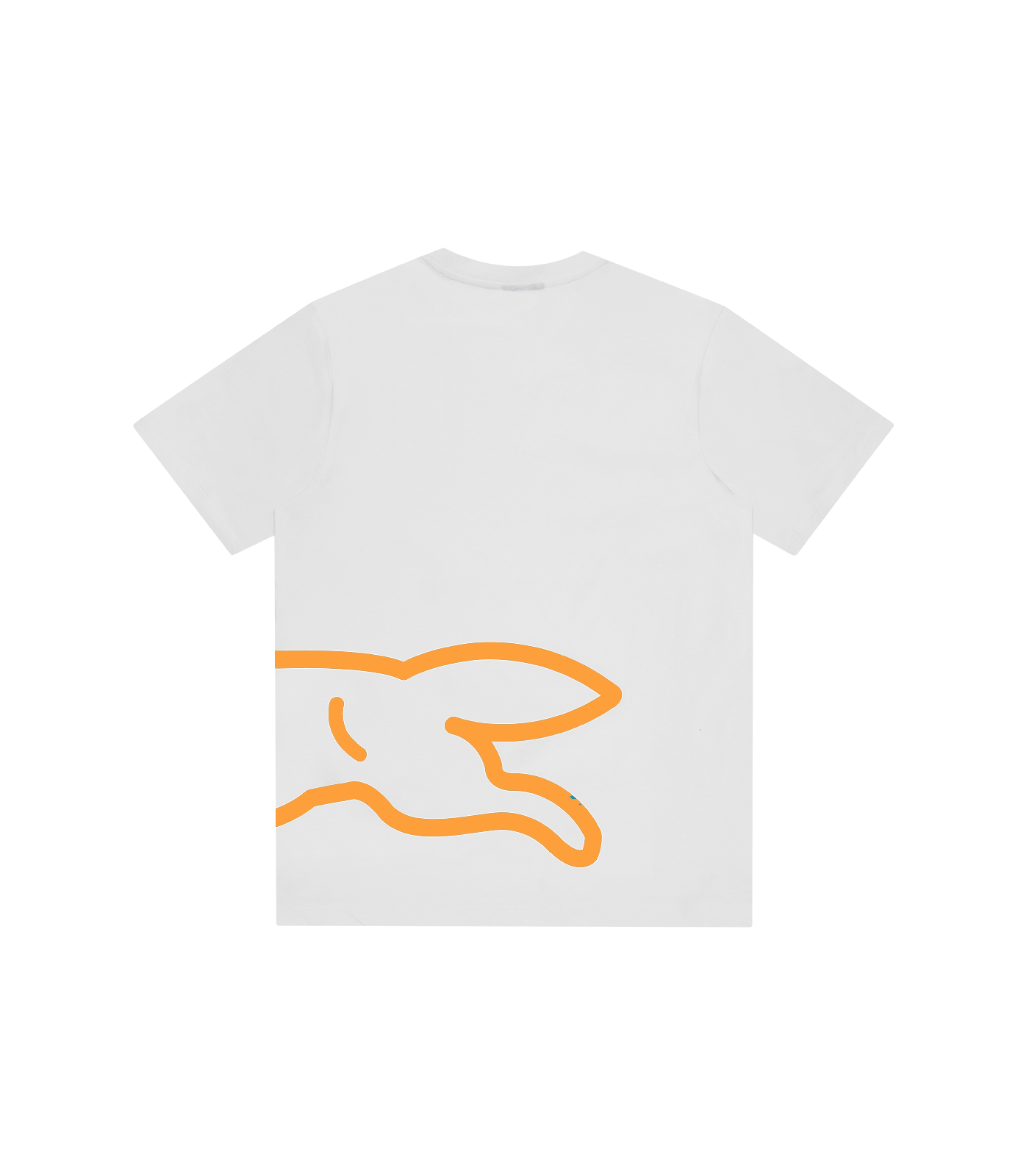 JUMBO RUNNING DOG T-SHIRT - WHITE/ORANGE – Billionaire Boys Club JUMBO RUNNING DOG T-SHIRT - WHITE/ORANGE – Billionaire Boys Club