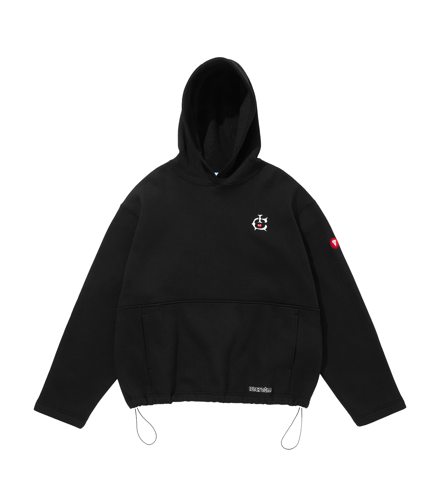EMBROIDERED RUNNING DOG HOODIE - BLACK – Billionaire Boys Club EMBROIDERED RUNNING DOG HOODIE - BLACK – Billionaire Boys Club