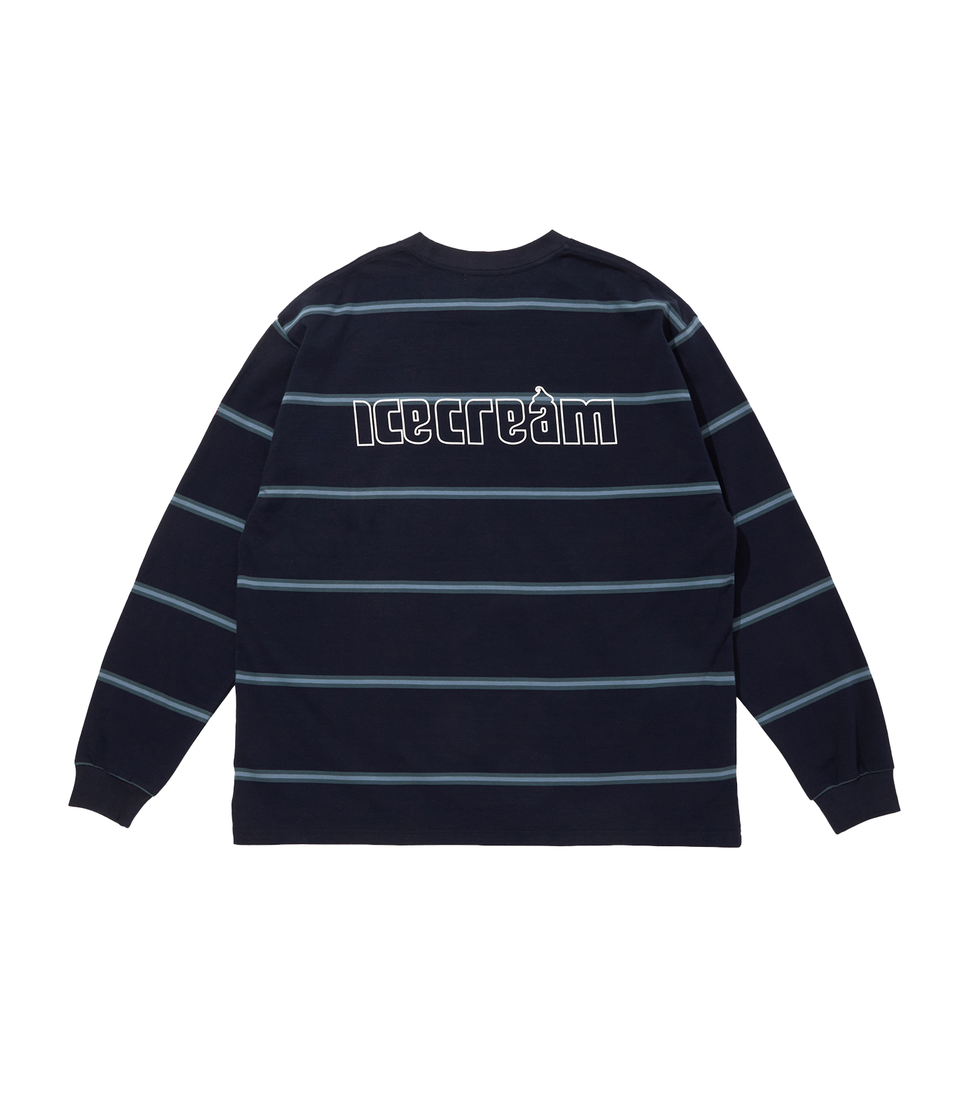 BORDER L/S T-SHIRT - NAVY – Billionaire Boys Club BORDER L/S T-SHIRT - NAVY – Billionaire Boys Club