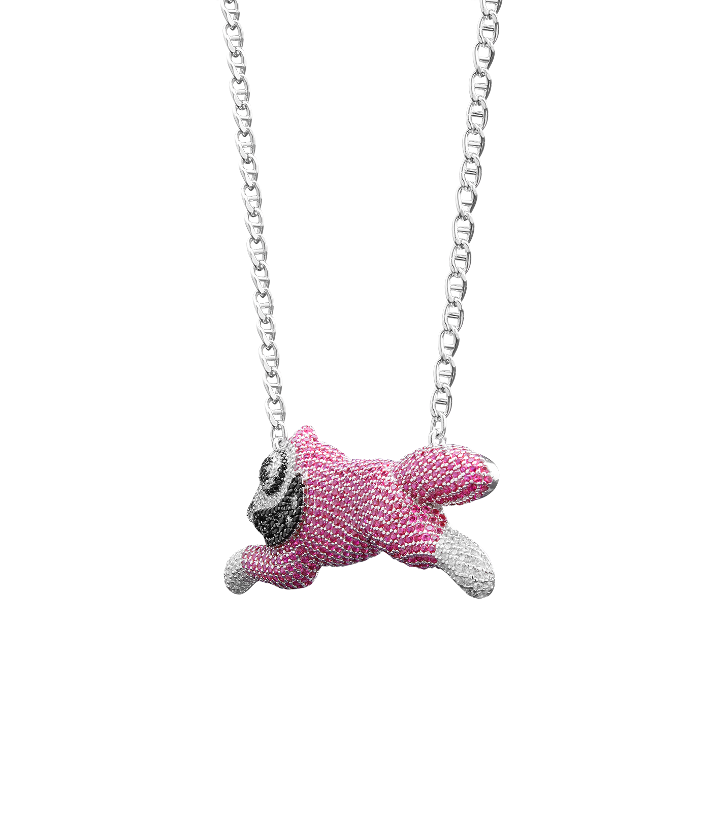 ICECREAM x GHOST NECKLACE RUNNING DOG SILVER 925 – Billionaire