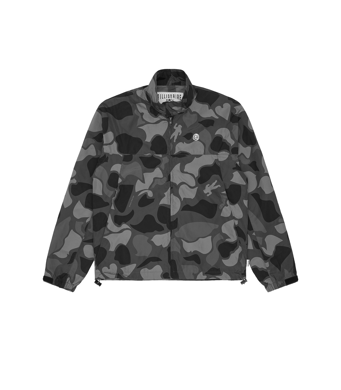 Black and white camo coat hot sale