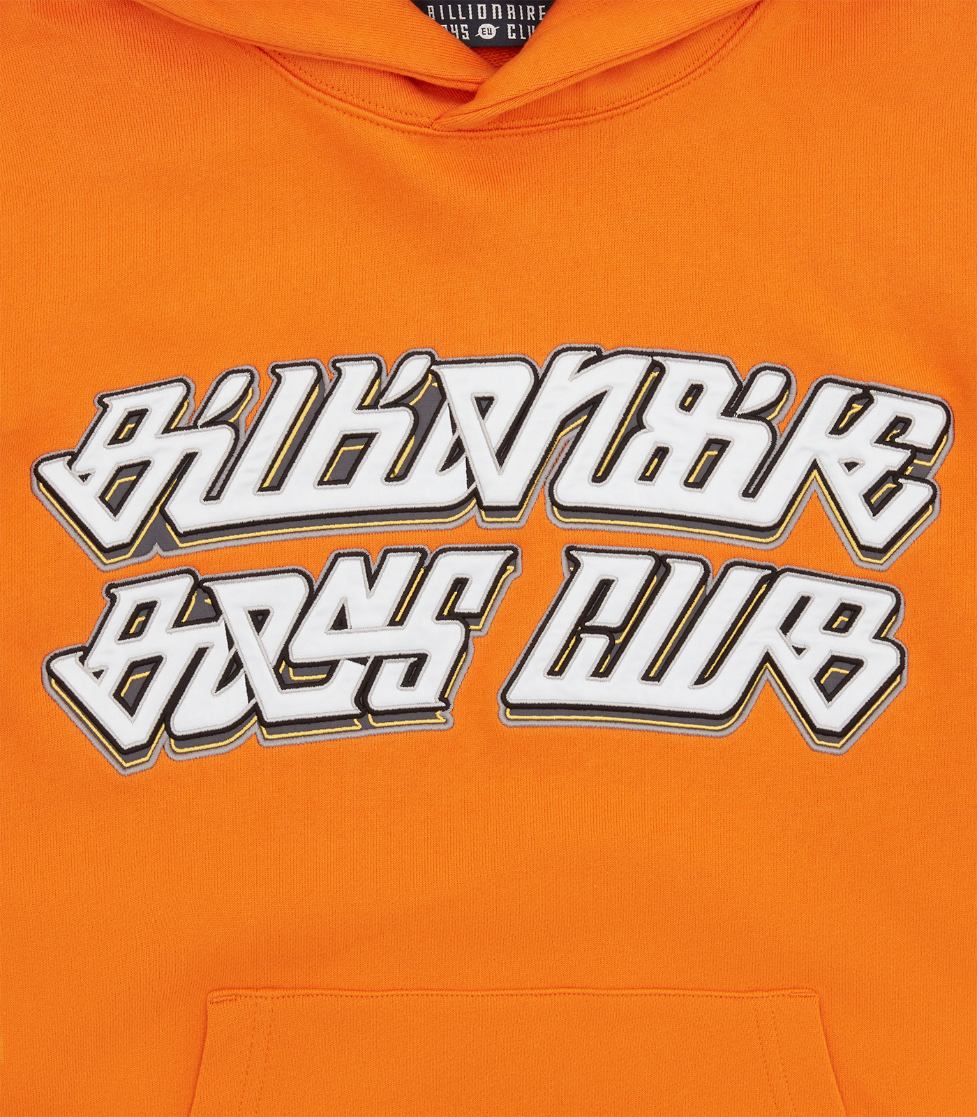 CURSIVE LOGO POPOVER HOOD ORANGE