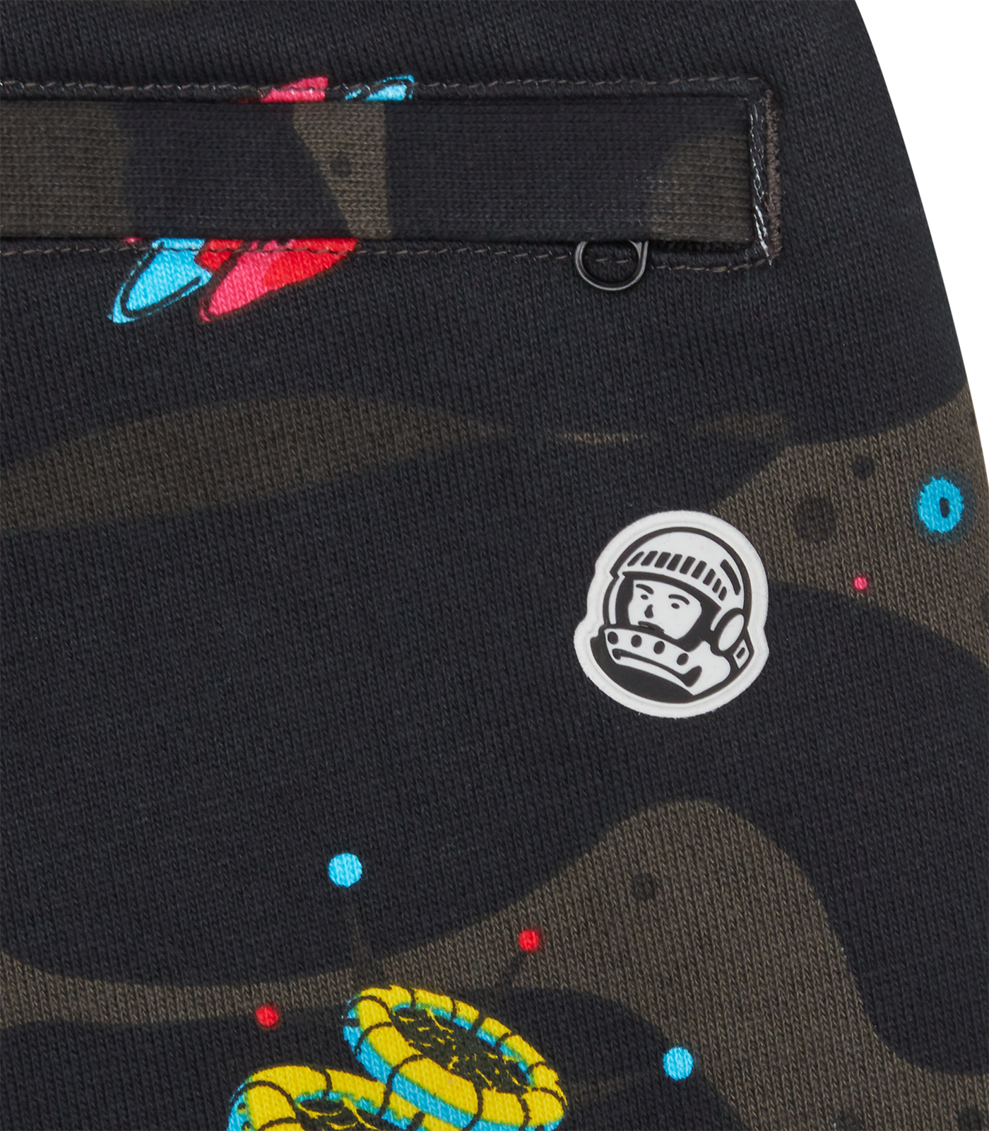 A O SPACE CAMO SWEATPANTS BLACK