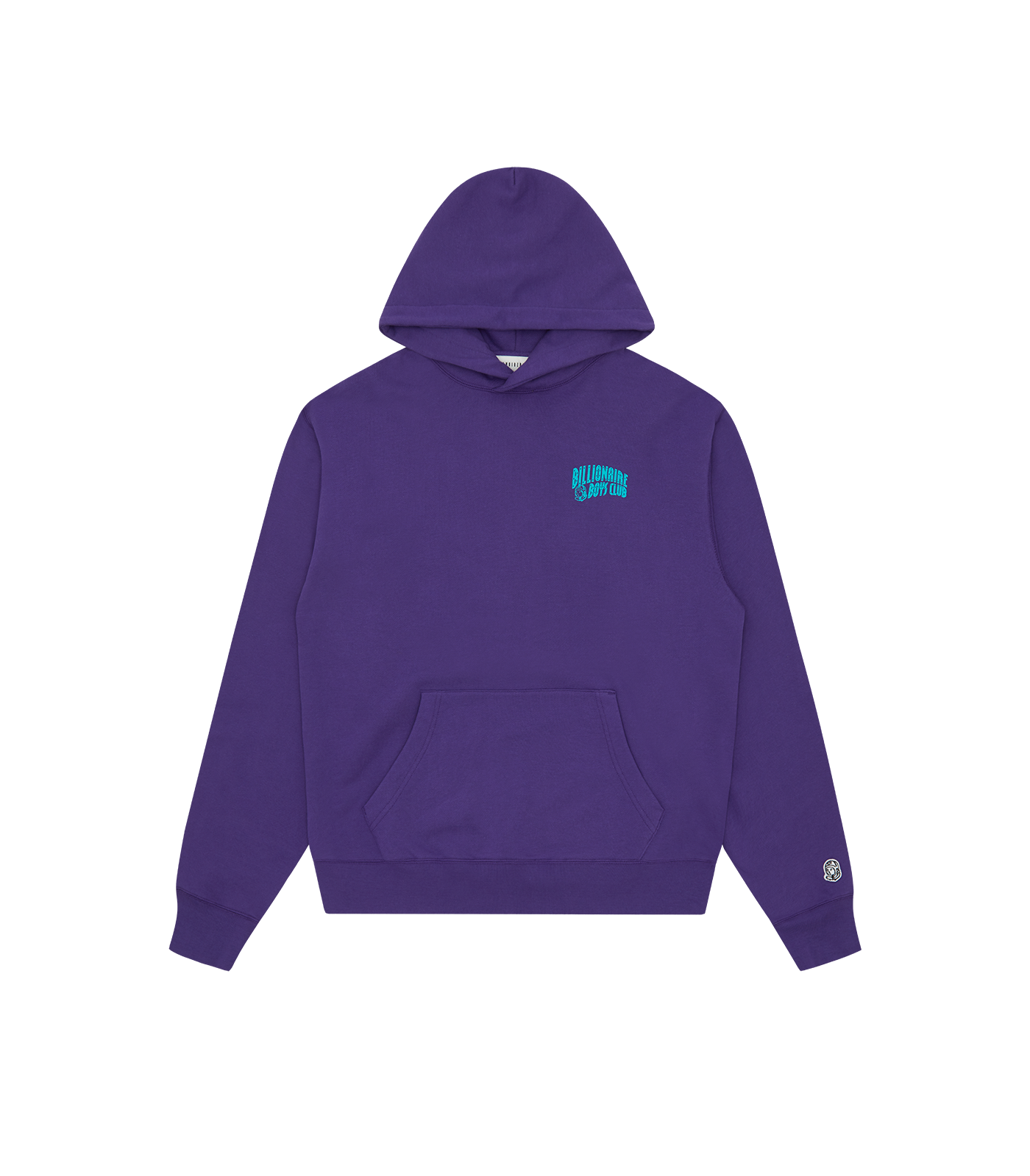 SMALL ARCH LOGO POPOVER HOOD GRAPE Billionaire Boys Club