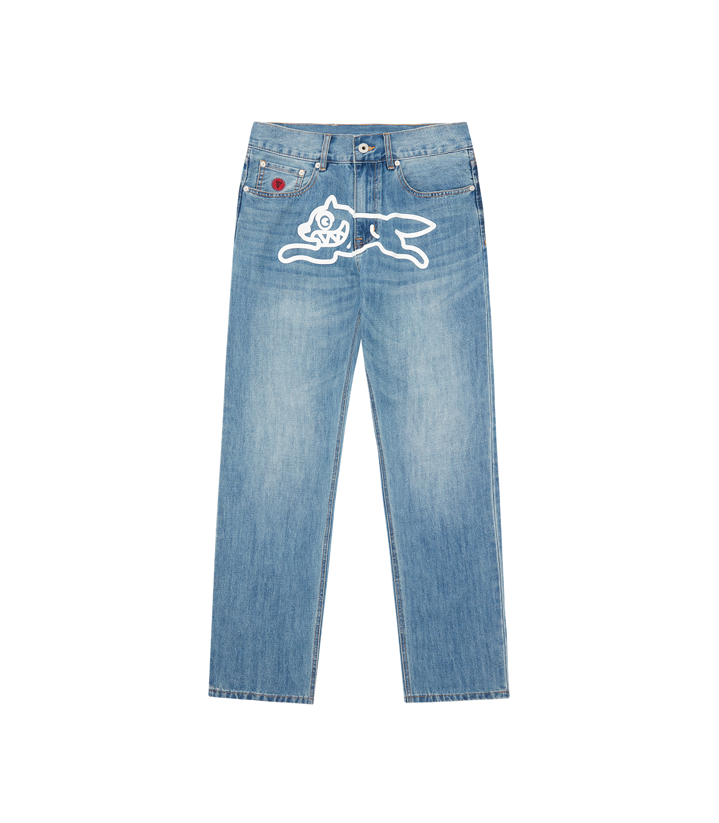 47cmx102cmrunning dog denim jeans BBC ICECREAM デニム