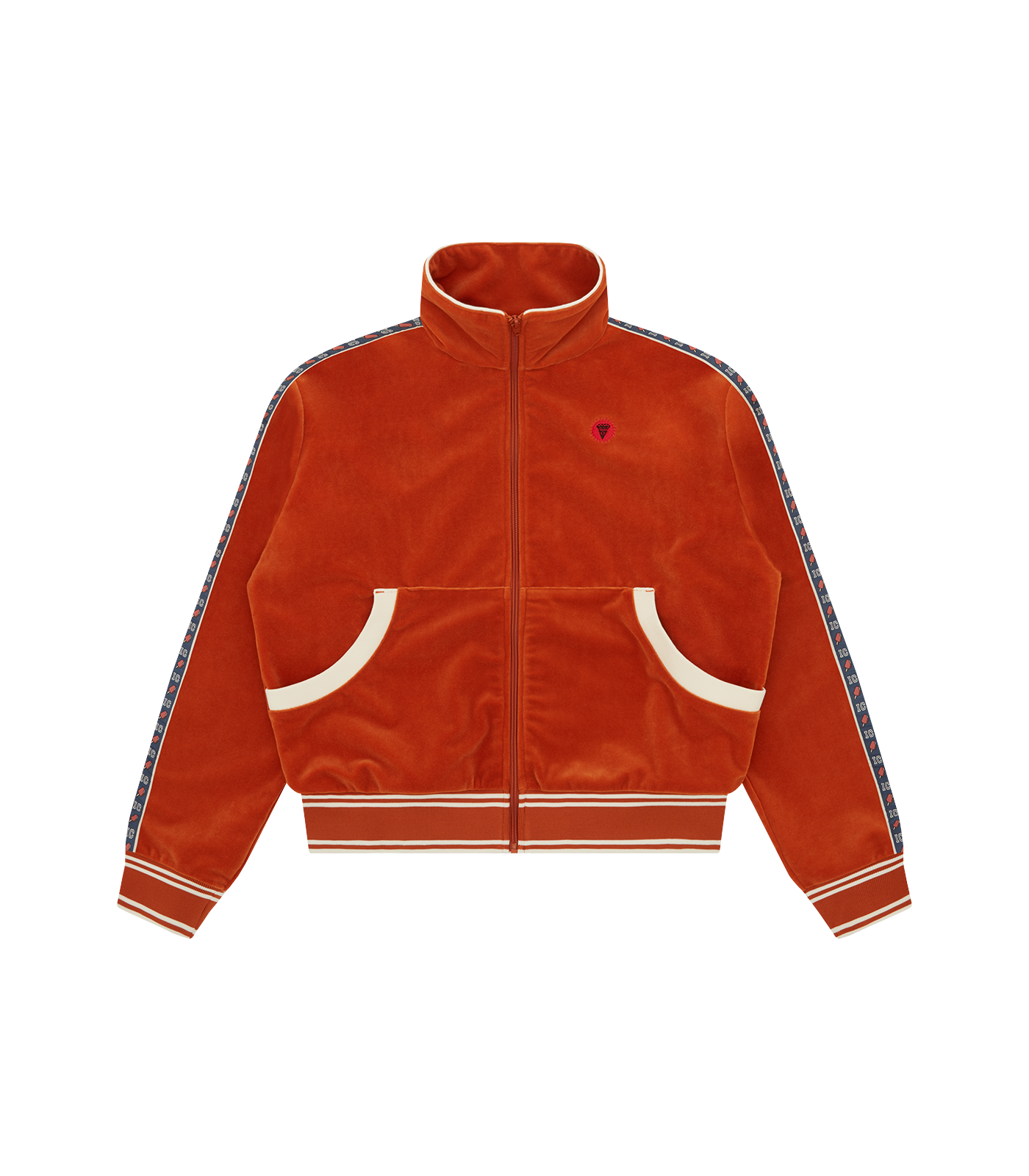 Velour online track top