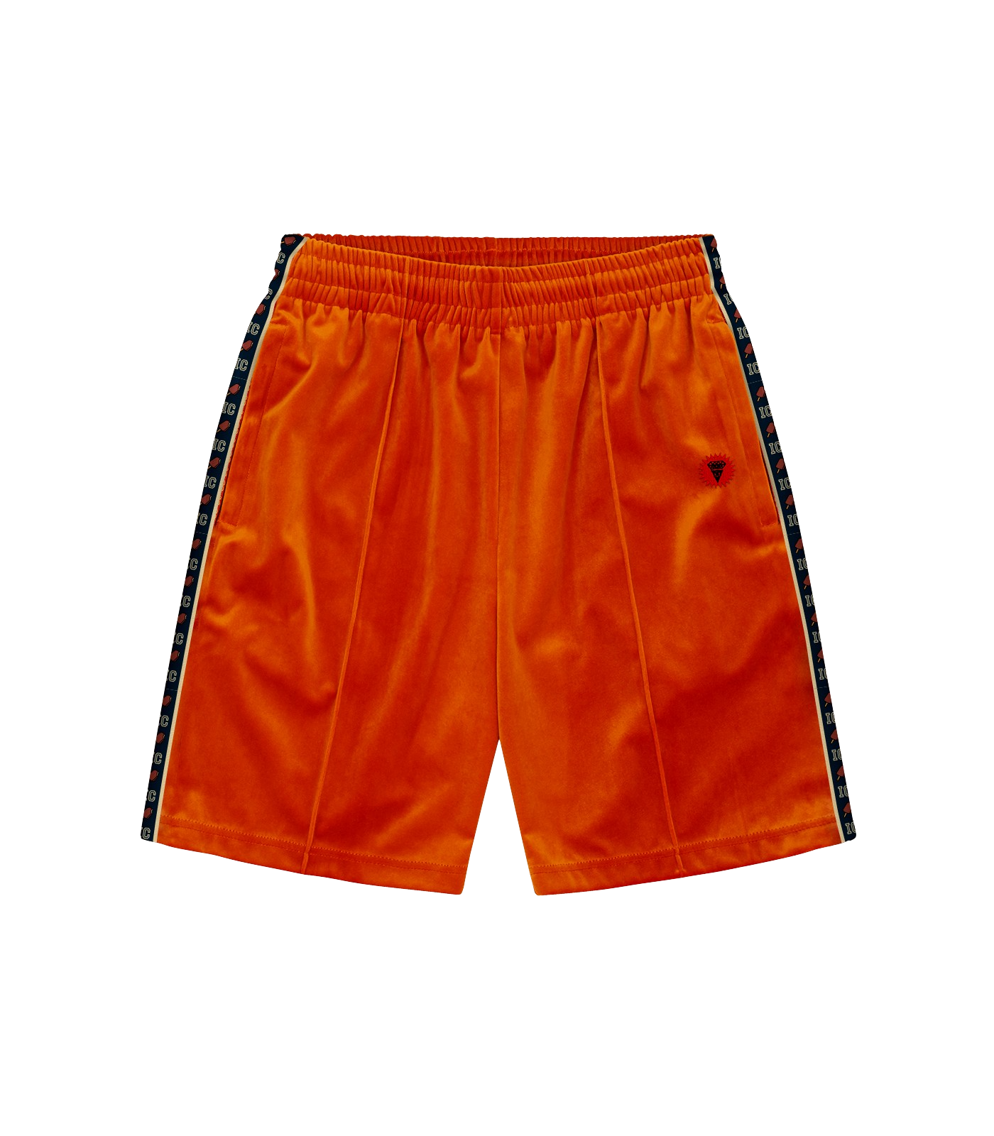 Mens orange 2025 basketball shorts