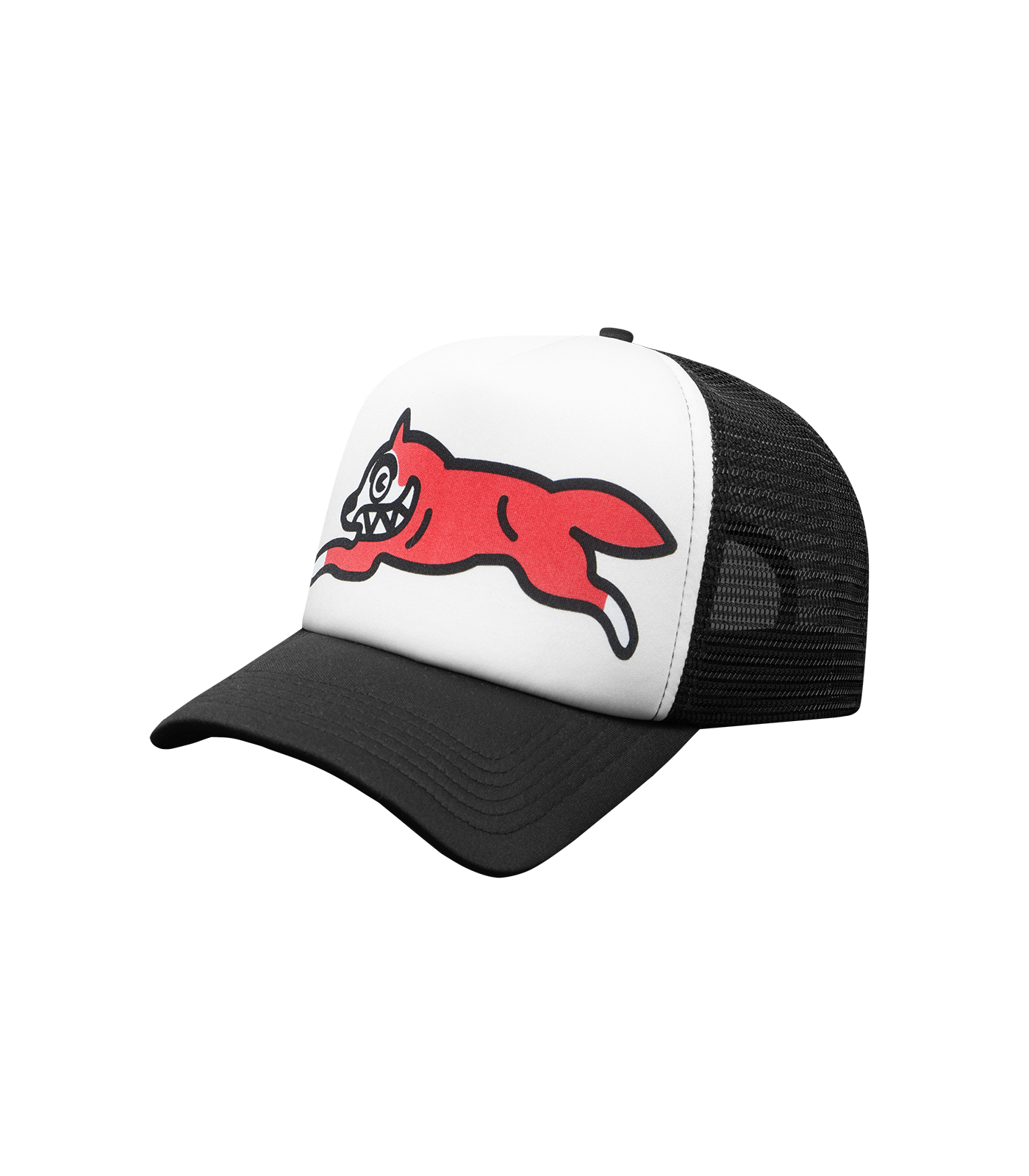 RUNNING DOG TRUCKER HAT BLACK