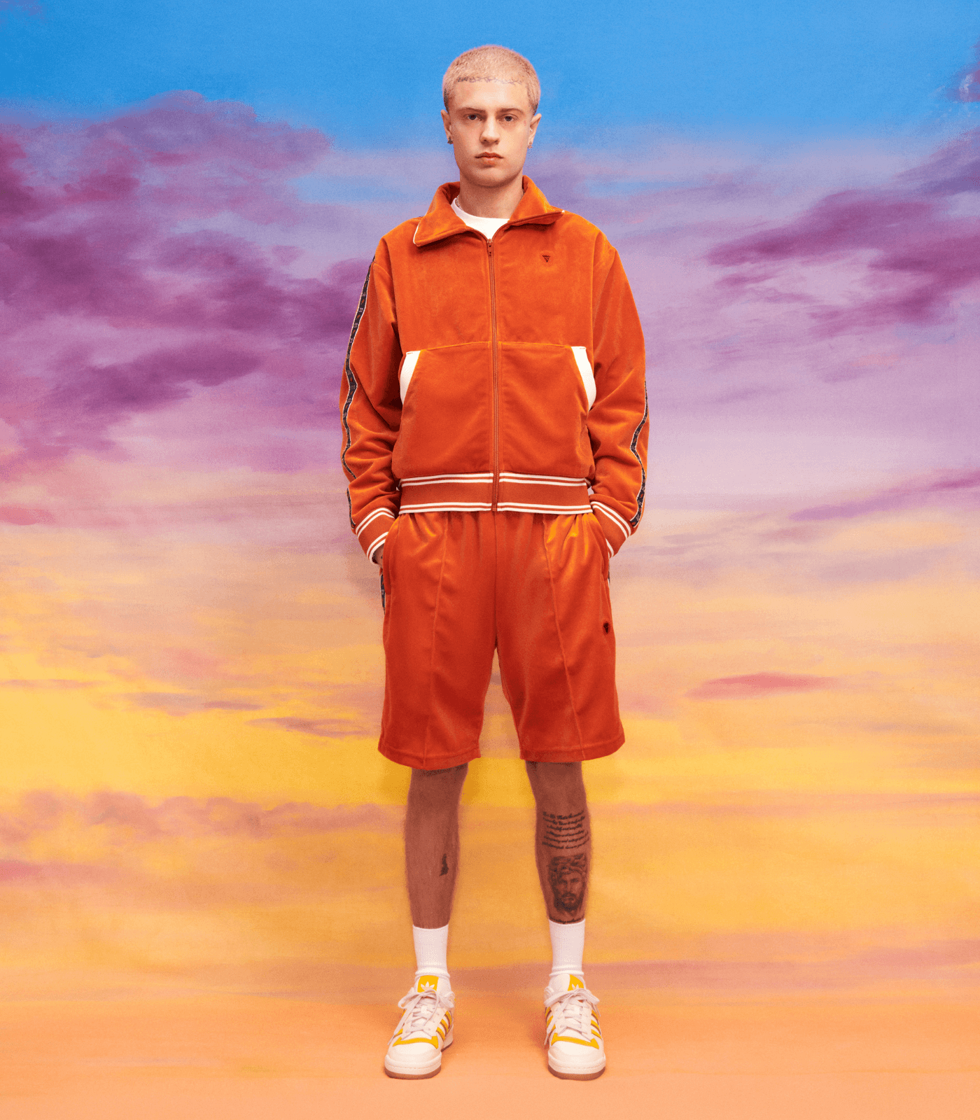 Orange 2025 track top