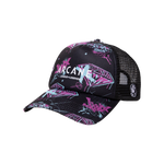 BBC X ARCANE AOP D&D TRUCKER HAT - PURPLE