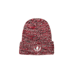 MIX KNIT CAP - BLACK/RED/WHITE