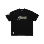 RUNNING DOG T-SHIRT - BLACK