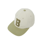 CHENILLE LOGO 'B' CAP - IVORY/PISTACHIO