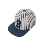 FELT LOGO CAP 'B' - IVORY/BLUE